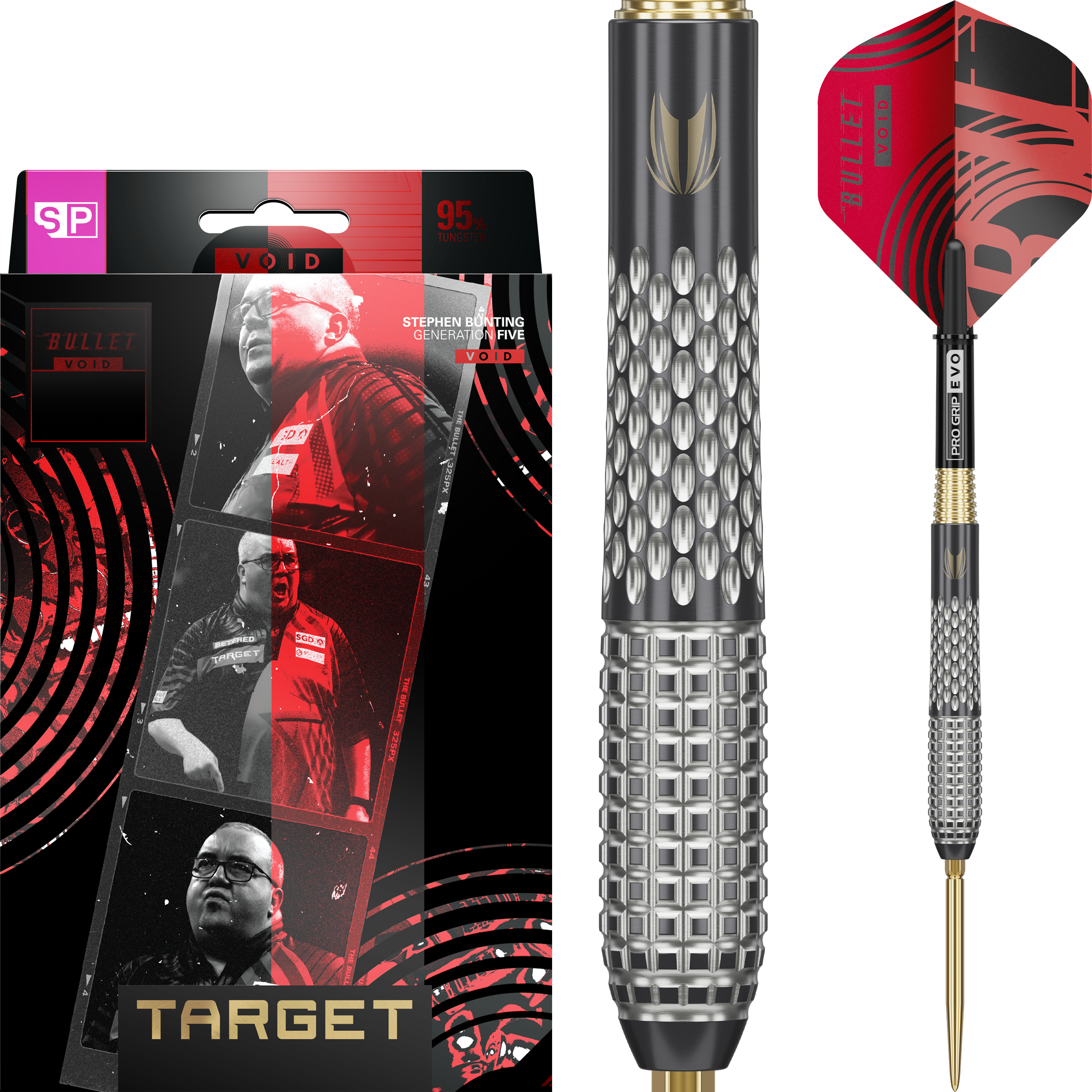 Target Swiss Point Stephen Bunting GEN 5 Void Steeldart